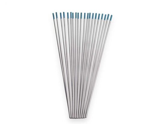 Tungsten electrodes WL20 - 175 mm blue